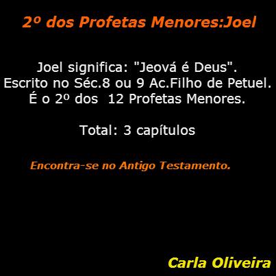 Joel - Profetas Menores - Os 12 Profetas Menores