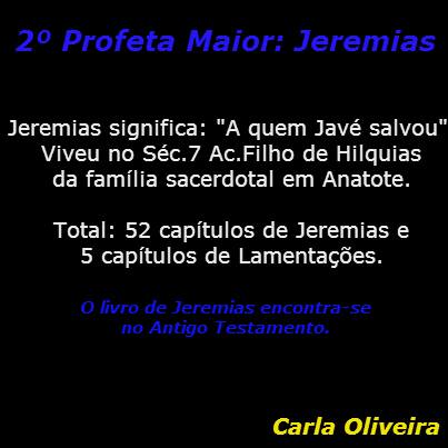 jeremias - Os Profetas Maiores